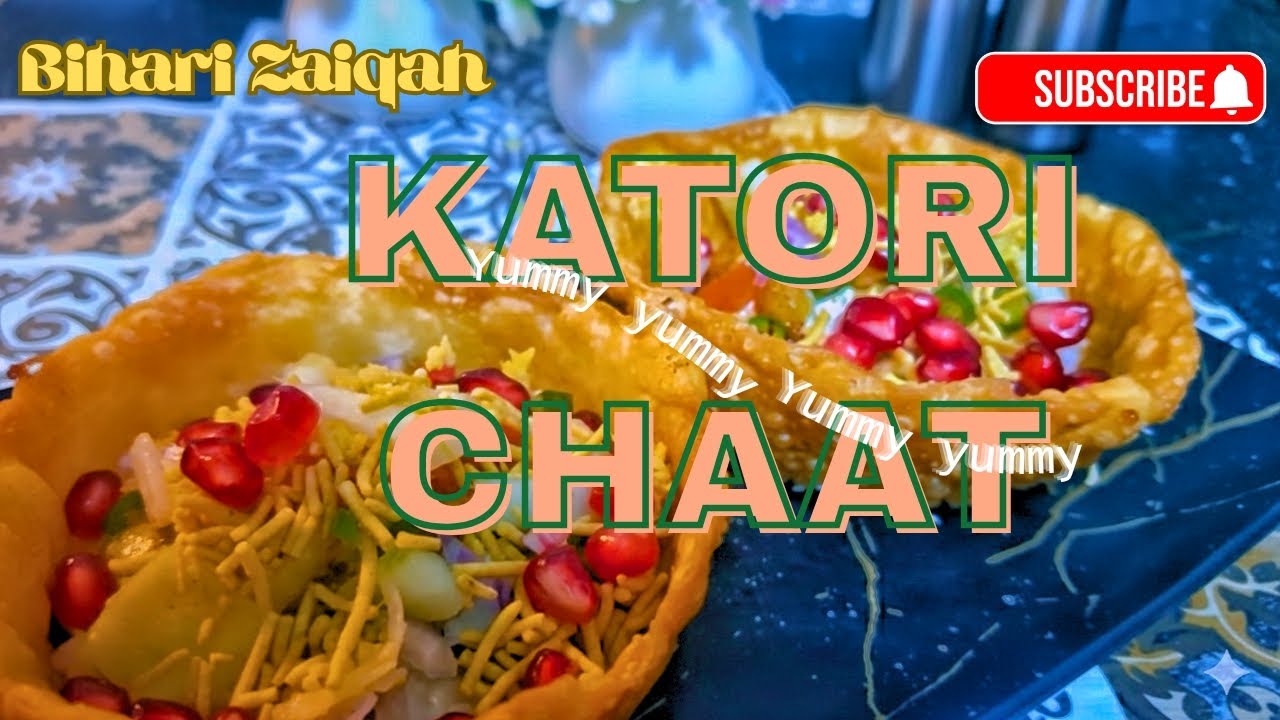 Katori chaat Street style | बिलकुल बाजार जैसी कटोरी चाट #trending#streetfood#katorichat#biharizaiqah