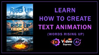 How to Create Text Animations in VideoExpress AI