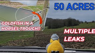 50 ACRES Of land! MULTIPLE Leaks Located!!