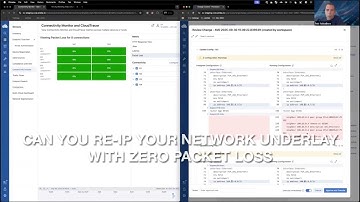 Can You Re-IP Your Network Underlay with ZERO Packet Loss?