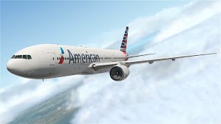 American Airlines 777-200 from New York (JFK) to San Juan, Puerto Rico (SJU) (X Plane-11) Flight Time From Jfk To San Juan