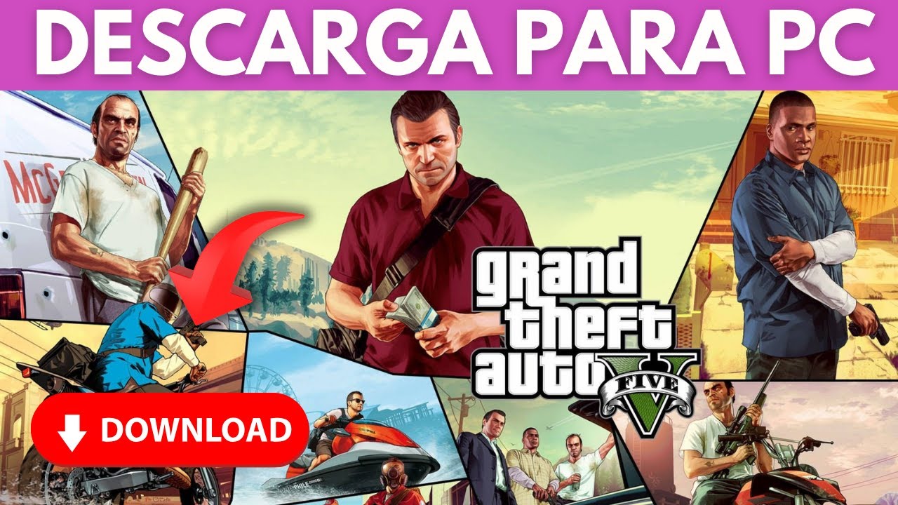 Como Descargar Gta V Para Pc (metodo facil) - YouTube