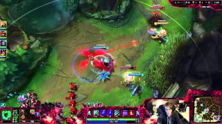 Flashing Ashe arrow and Morgana binding