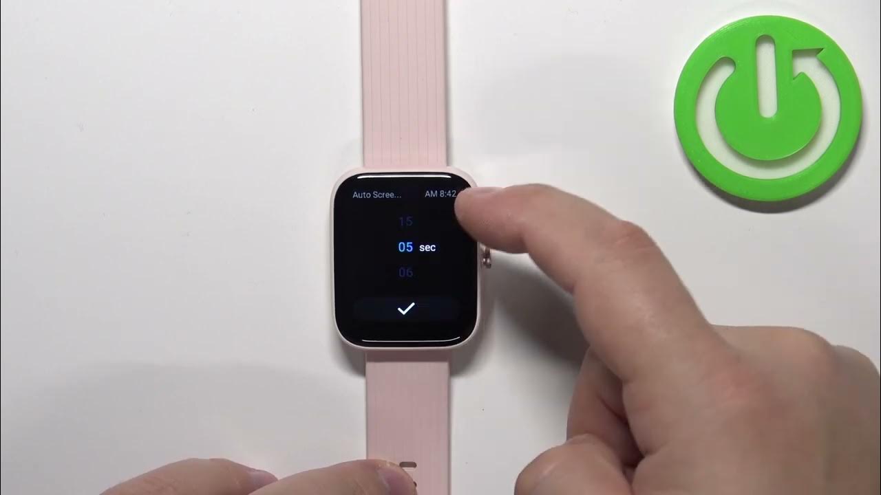 Amazfit Bip 3 Pro How To Change Screen Timeout YouTube