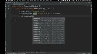Javada Bir Stringi Ters Çevirme