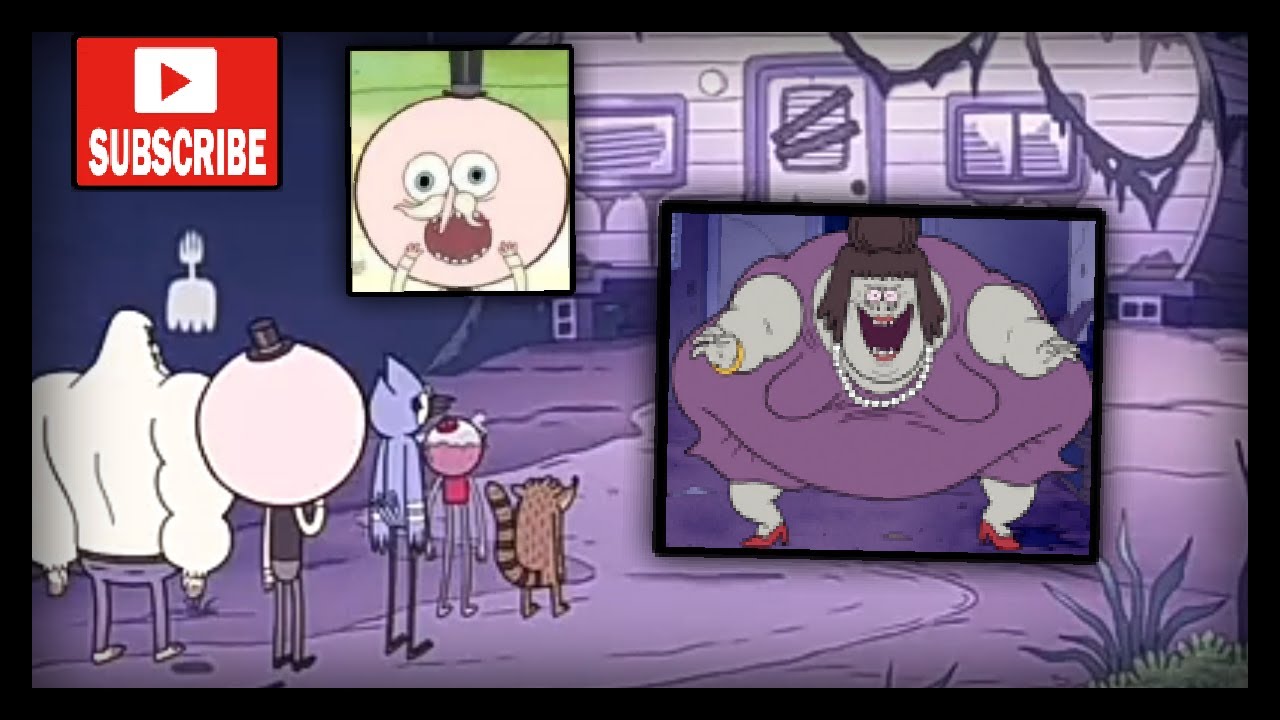Regular show Muscle man mom revealed (Halloween special episode)