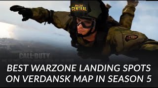 Best Warzone Landing Spots on Verdansk Map