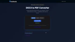 Famous FREE Doc to PDF Converter Tools #aitools Wealth