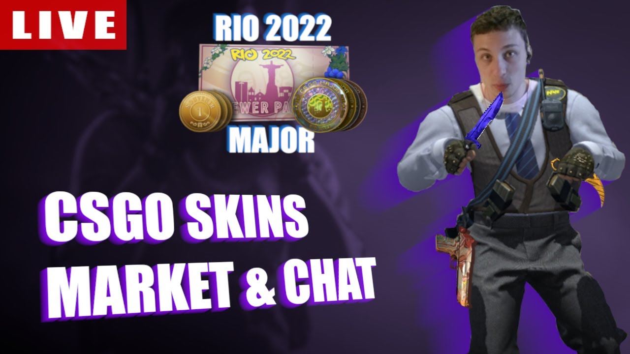 CSGO Skins Market Livestream - Rio 2022 Major and new stickers