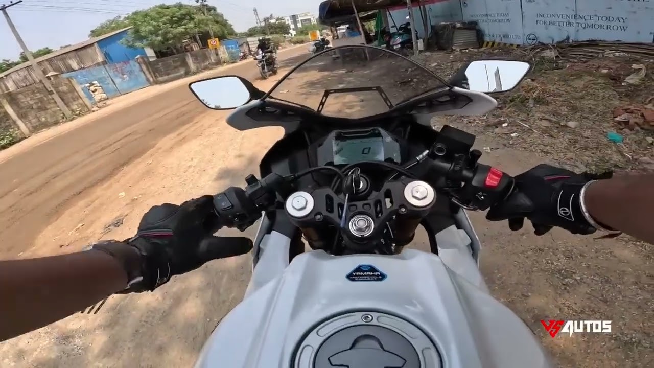 r15 intensity white ride riview tamil ||r15 v4 review new model 2023