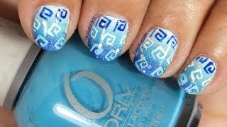 Inspired Ombre Nail Art