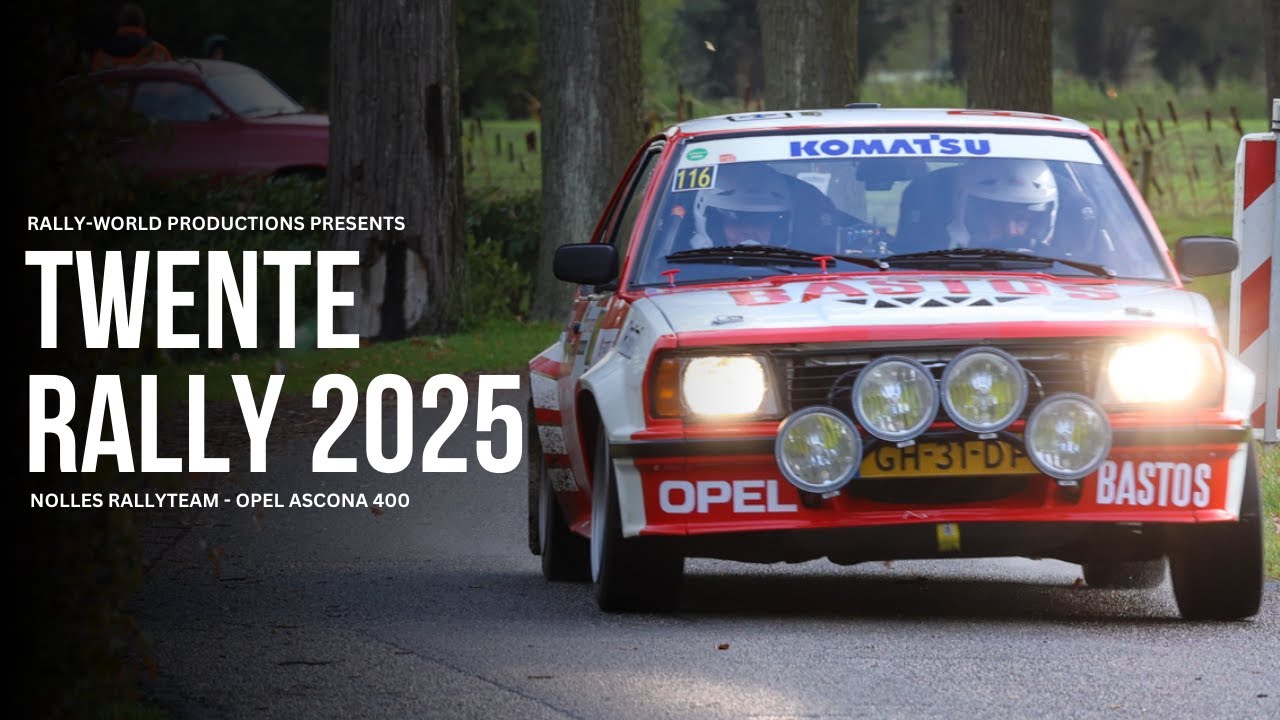 Twente Historic Rally 2025 | Nolles Rallyteam - Opel Ascona 400
