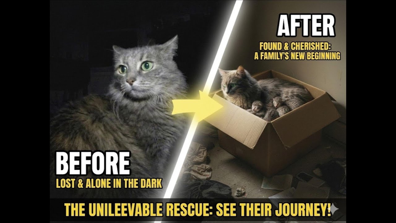 Pregnant Stray Cat Begs for Help at My Window (Miracle Rescue)