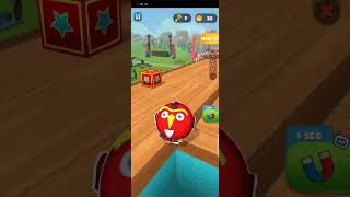 ❤️⚽ Fast Ball Jump - Going Ball 3D Game level 211 Finished 👍✔️ Panda Ball in Ball Sky Jump Game screenshot 1