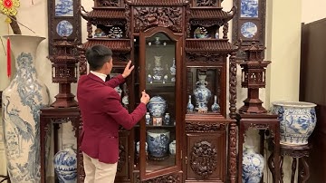 Tủ Chùa 9 Mái Đẹp Truyền Thống - Nội Thất Nhà Gỗ - Tủ Bày Đồ Các Loại - Sập Gụ Tủ Chè Các Loại Xưa