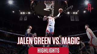 Jalen Green (26 points) Highlights vs. Orlando Magic l Houston Rockets
