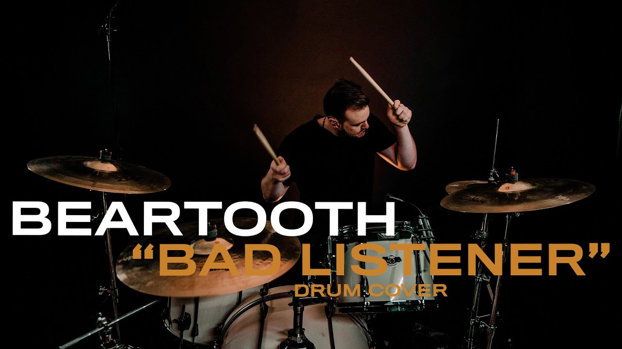 Bad Listener Beartooth Nick Cervone - Beartooth - 'Bad Listener' Drum Cover - YouTube
