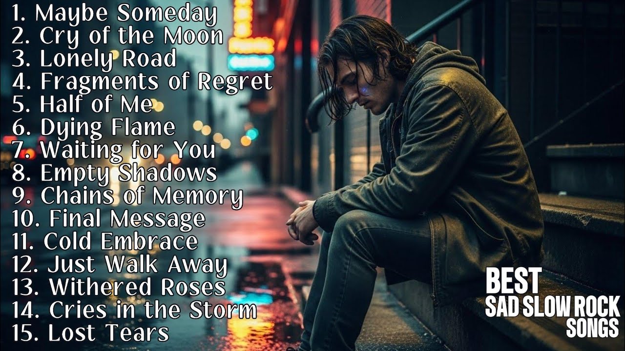BEST SAD SLOW ROCK SONGS | EMOTIONAL SLOW ROCK | SLOW ROCK PLAYLIST