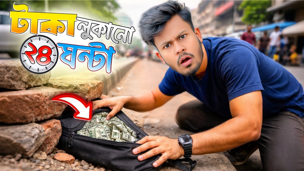 ঢাকার ওলিগলিতে ৫০০ টাকা করে লুকালাম🤯 ২৪ ঘণ্টায় কি কেউ টাকা টা নিবে?#socialexperiment 