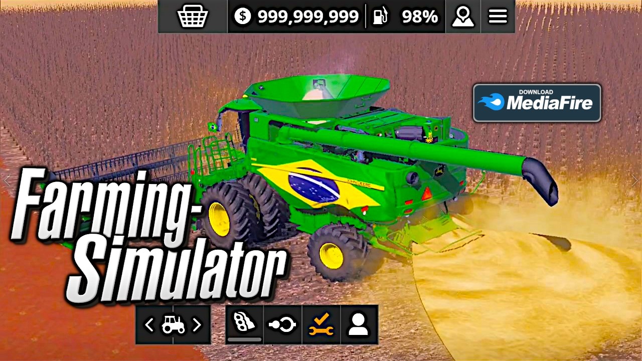 🌾SAIUUU!! FS20 APK MAPA R4 V3 COM MODS BR atualizado 2024!!!!! 😱😱😱😱🚜🌾🇧🇷