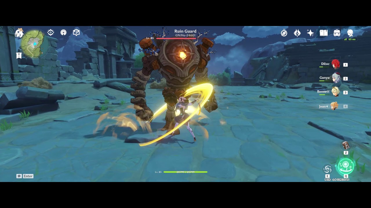 Jean - Raw Atk Healer Build