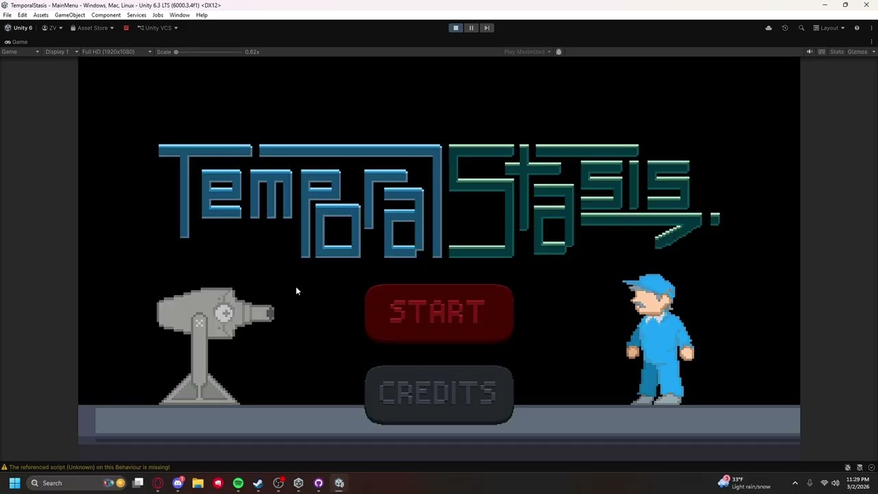 Game I/O 2026 // Team Temporal Stasis