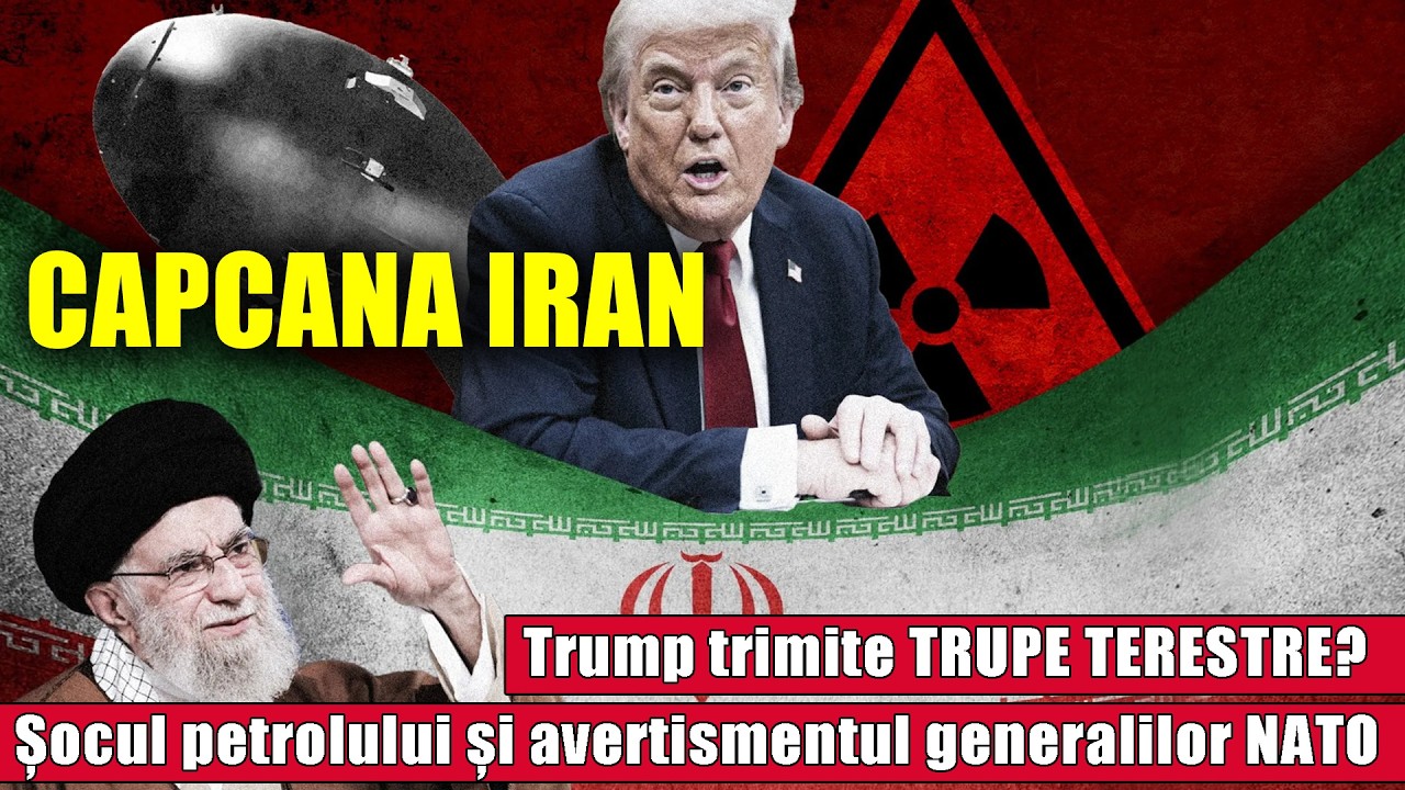 CAPCANA IRAN: Trump trimite TRUPE TERESTRE? Șocul petrolului și avertismentul generalilor NATO