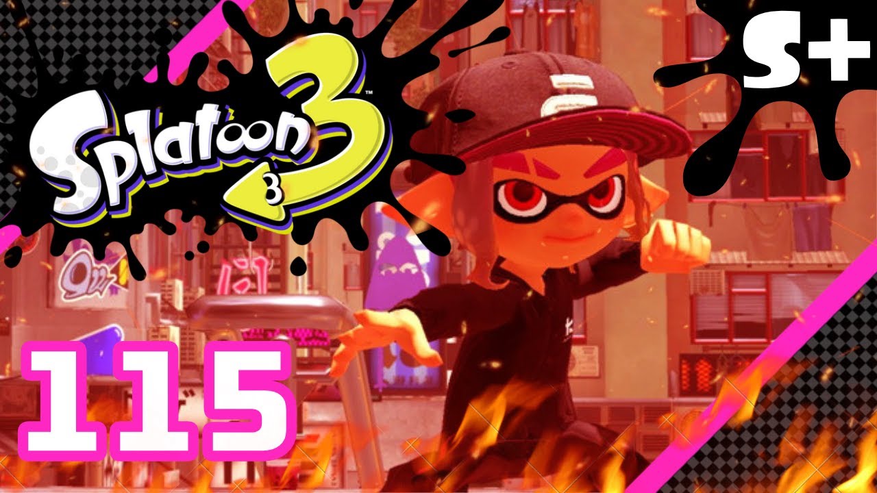 Splatoon 3 Anarchy Battle - All Modes! Reaching S+! - Playthrough (115)