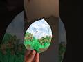 Leaf painting 🍀 check description for full video #art #trending #diy #painting #artist#drawing