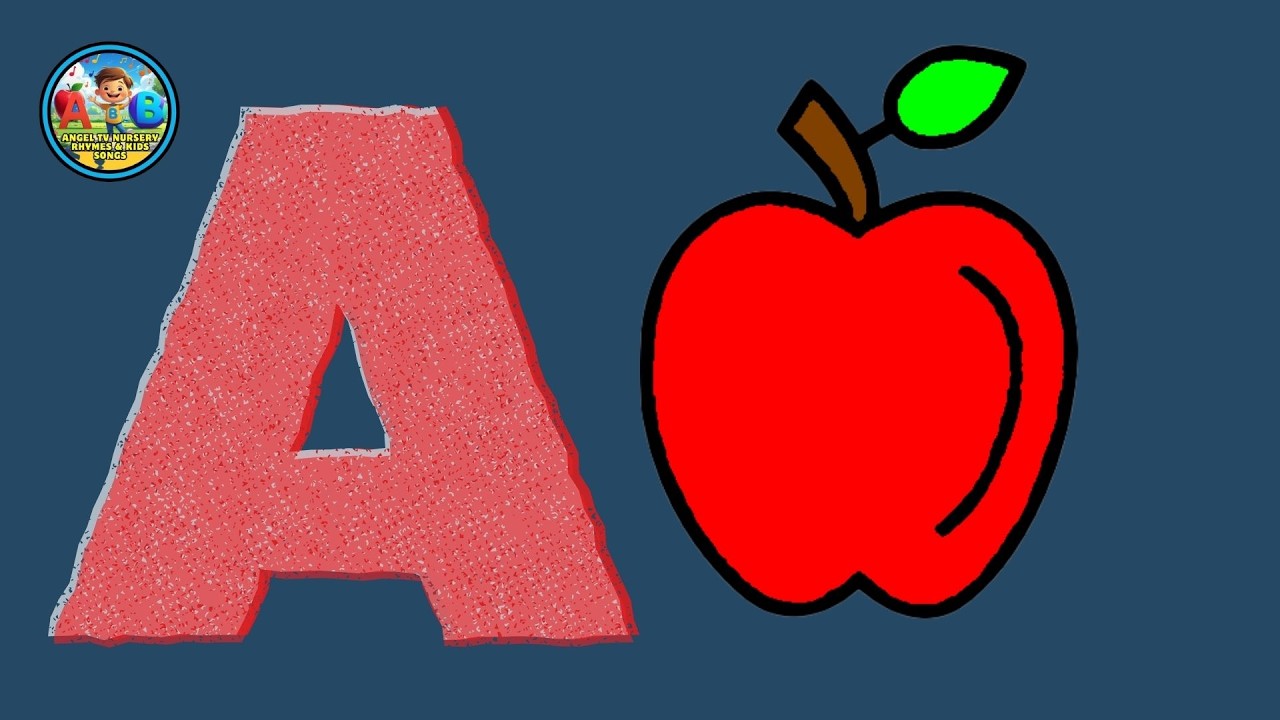 Песенка про алфавит для детей. Изучение алфавита с помощью фонетики и анимации. Детские стишки и ...