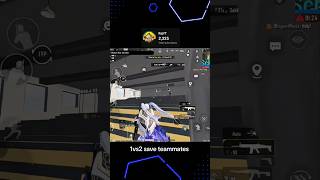 BGMI 1vs2 SAVE Teammates #bgmi #pubgmobile #shorts #battlegroundsmobileindia #viral