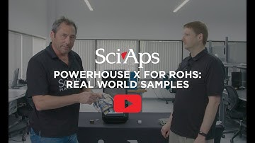 Real World Samples with PowerHouse X for RoHS