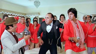 लालची सेठ के घर कुली अमिताभ की तोड़फोड़ : Amitabh Bachchan Coolie Best Scene