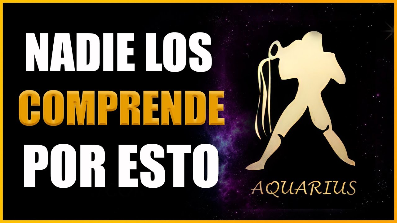 ♒5 CURIOSIDADES del SIGNO ACUARIO | SIGNOS DEL ZODIACO
