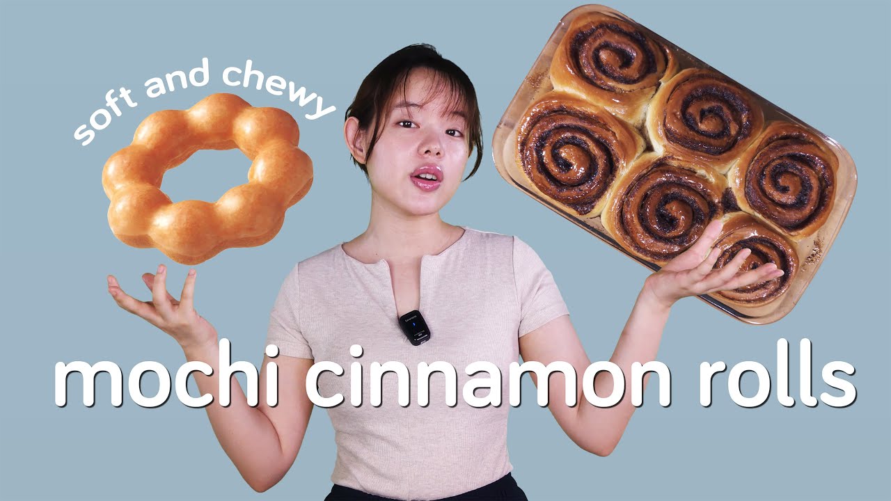 Простой рецепт булочек моти с корицей с танчжуном | От пончиков моти до булочек с корицей