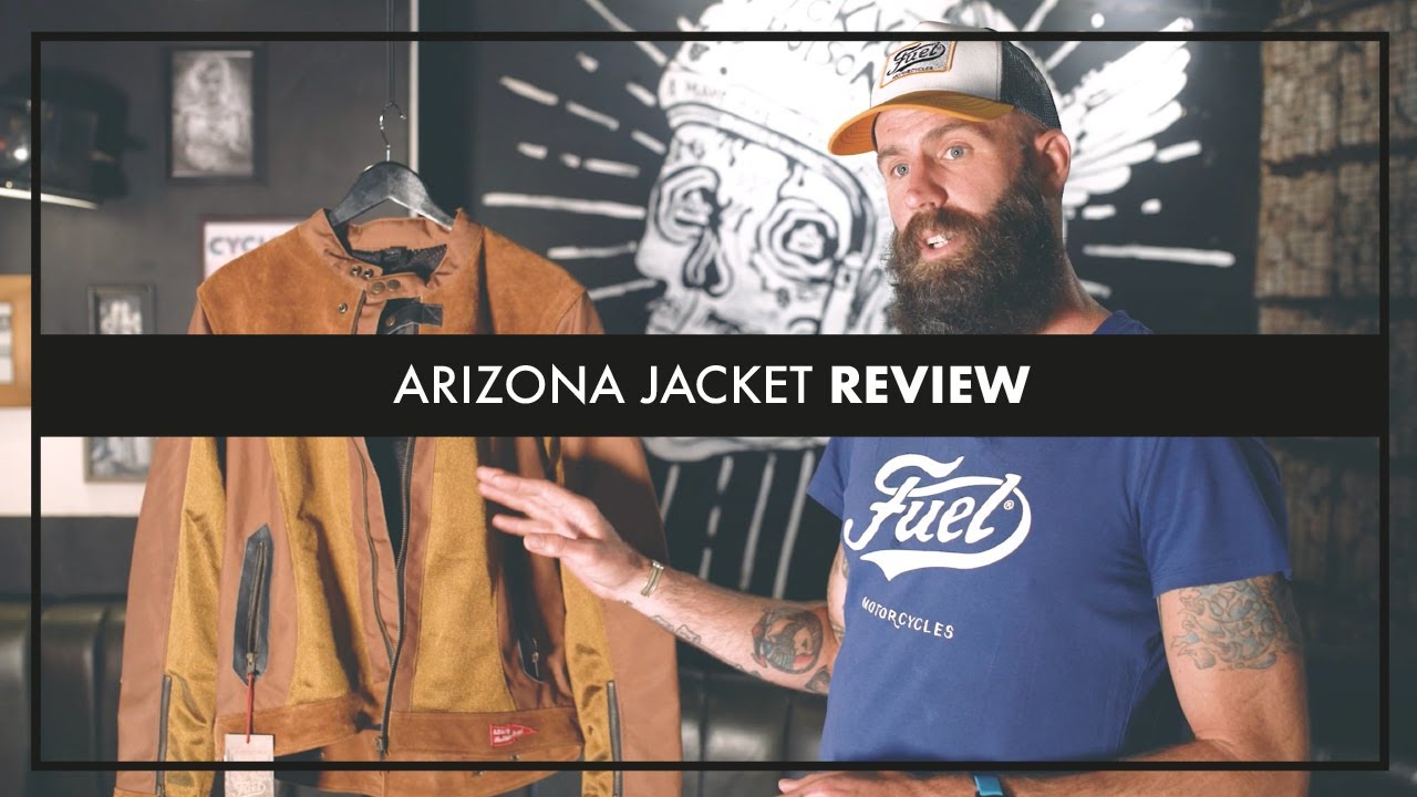 ⭐ REVIEW: Arizona Jacket | Fuel Motorcycles - YouTube