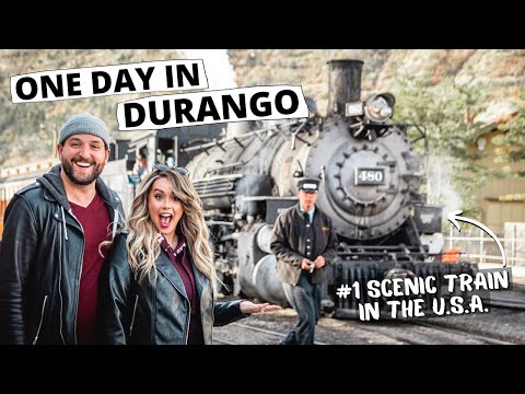 Colorado: One Day in Durango | Riding the historic Durango & Silverton Narrow Gauge Railroad & MORE!