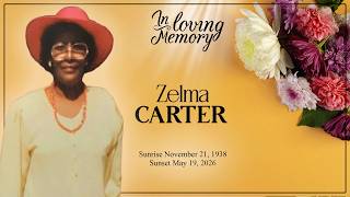 Celebrating the Life of Zelma Carter