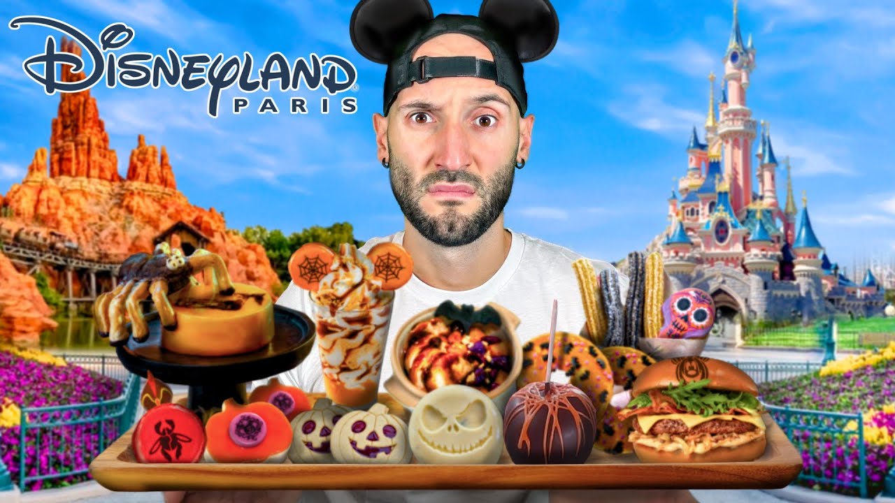 Ho Mangiato TUTTO IL CIBO di HALLOWEEN a DISNEYLAND PARIS