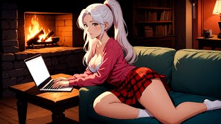 Study with your Waifu | Lofi Chillhop Beats - for working, gaming & relax