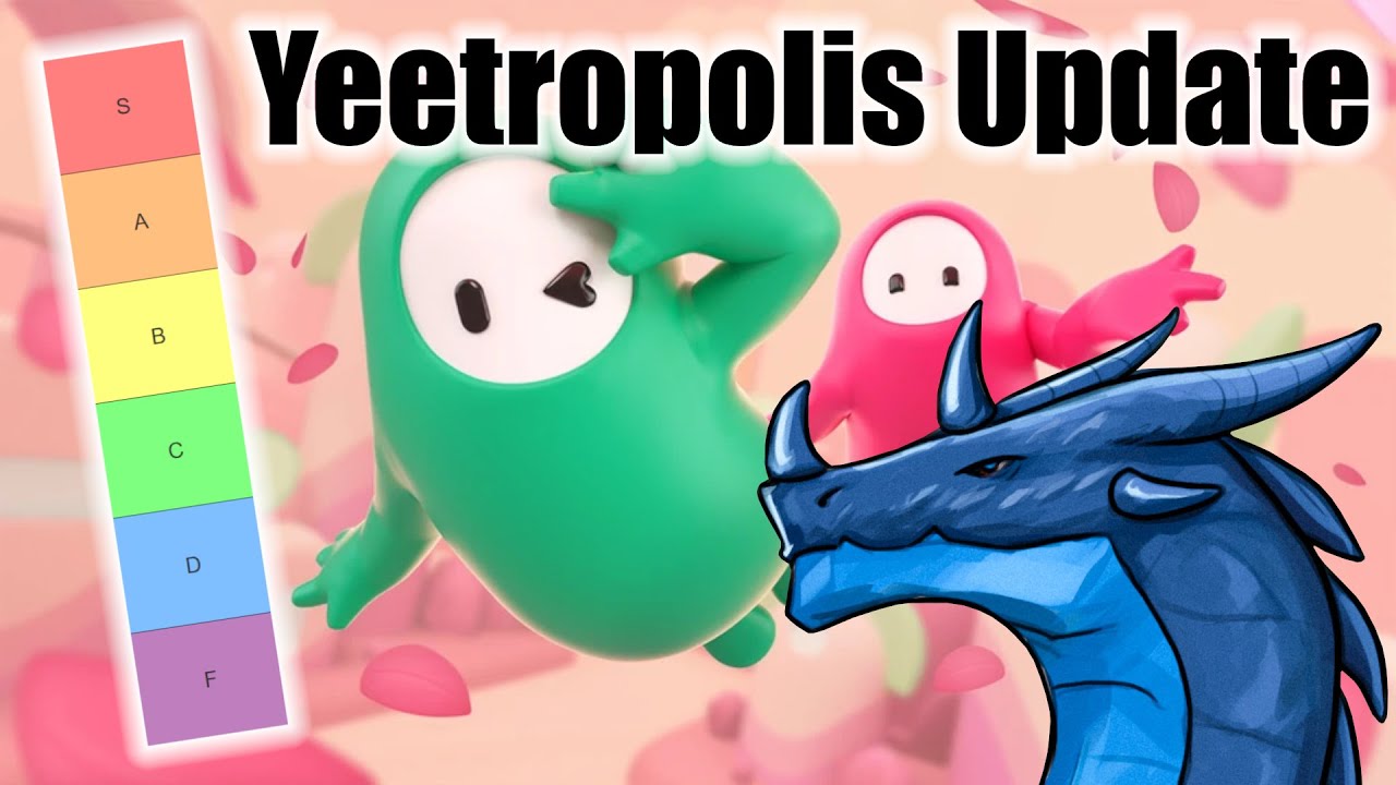 Fall Guys Yeetropolis Rounds Tier List w/ ApexTitanKong