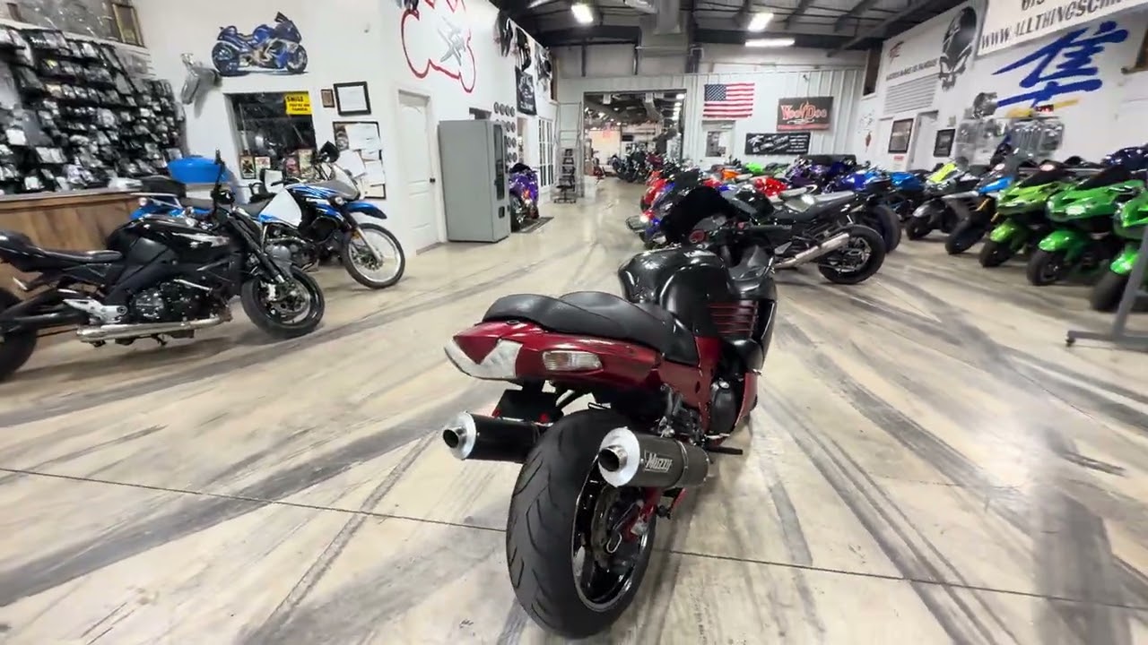 2008 KAWASAKI ZX14 $6950 STOCK #3518 CALL ALL THINGS CHROME 615