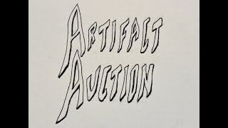 Artifact Auction Card Game Prototype