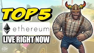 5 Crypto Games On Ethereum Live Now!