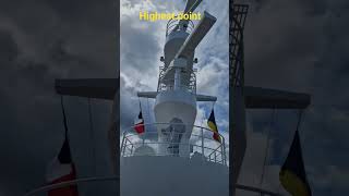 P & O Iona Deck 19 Crows Nest Highest Point Cherbourg