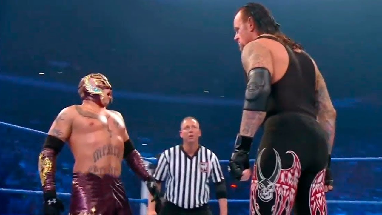 WWE Undertaker vs Rey Mysterio World Heavyweight Championship Match - YouTu...