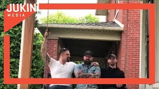 Three Guys Accidentally Break Porch Swing