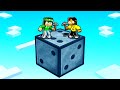 SFIDO IL MIO AMICO CON I LUCKYBLOCK SFORTUNATI GIGANTI su MINECRAFT!