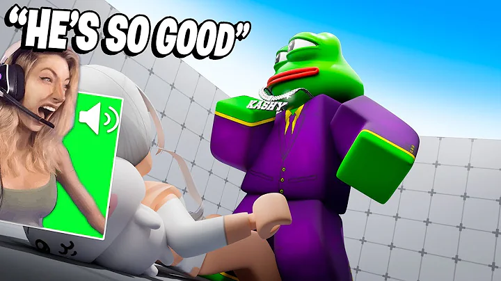 The #1 Girl Player Challenged Me in Roblox Rivals