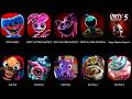 Poppy Playtime Chapter 0, 1, 2, 3, 4, 5, 6 Full Gameplay Vs Dark Pals 1-5: - All Bosses + Jumpscares